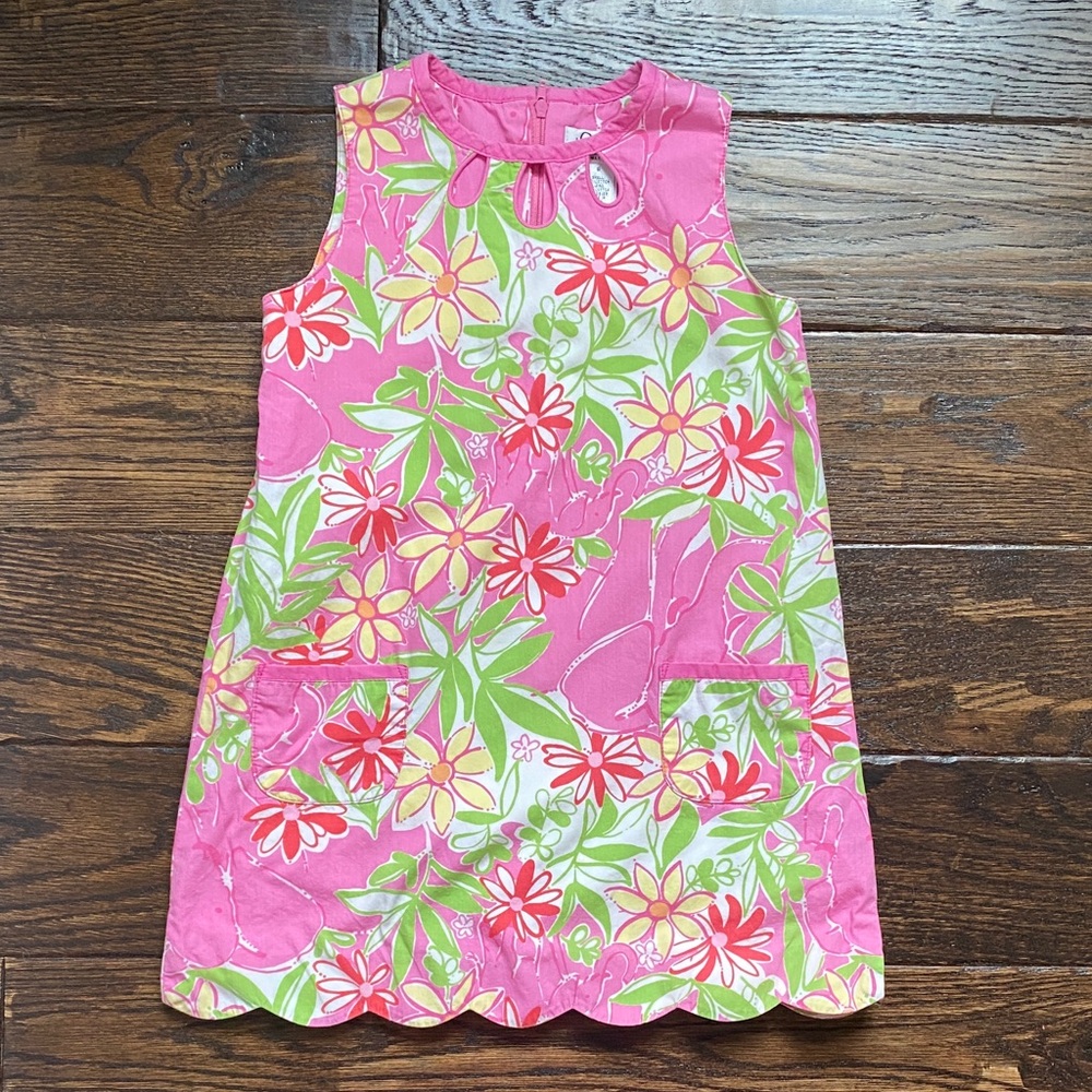 Lilly Pulitzer Scalloped Shift Dress